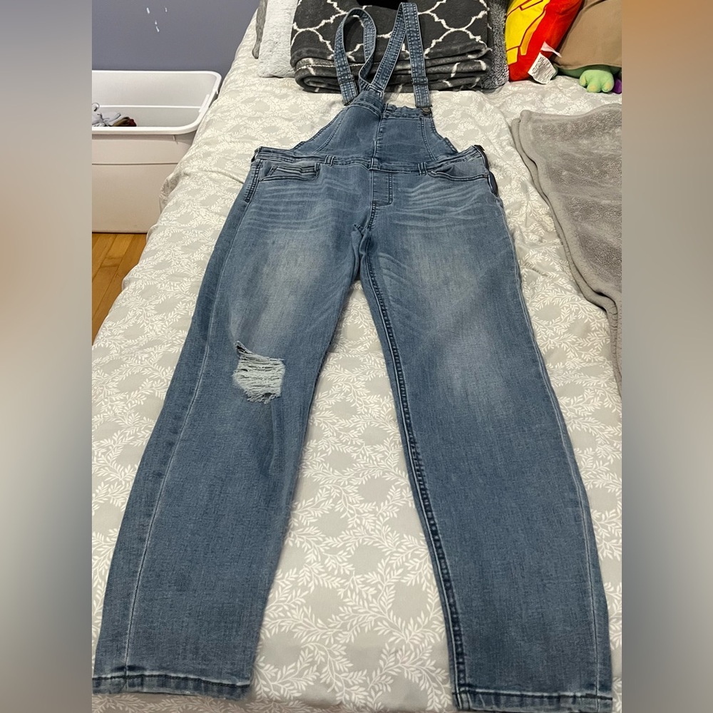 Denim Overalls